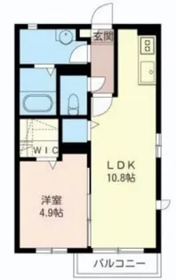 Ohana Hare【2階】の間取り