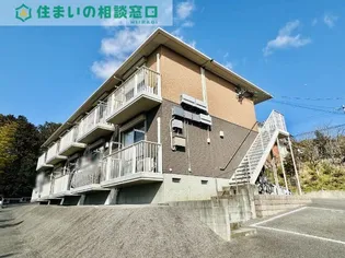 愛知県岡崎市欠町字石ケ崎【アパート】の外観