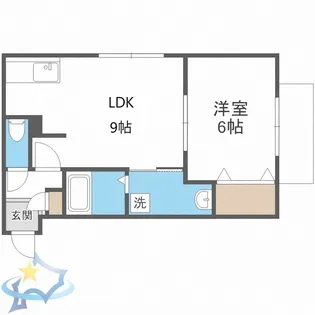 グランド・昴【4階】の間取り