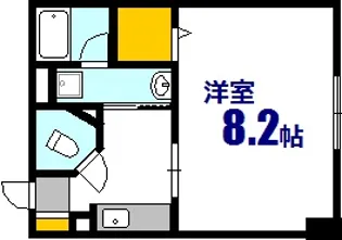 クラッセ銀山【3階】の間取り