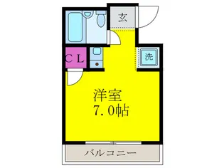フォレスト千里【4階】の間取り