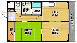 郡山ガーデンマンション【3階】の間取り