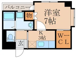 原田ビル【3階】の間取り
