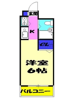 ジョイフル津田沼III【3階】の間取り