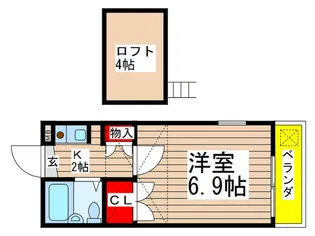 ベラリ-ボ【1階】の間取り