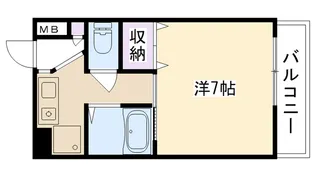 ラミアカーサ【1階】の間取り