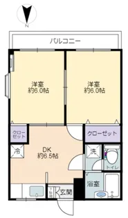 光陽コーポ【2階】の間取り