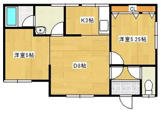 北海道岩見沢市美園三条7【一戸建】の間取り