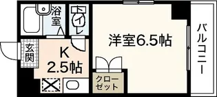 エスポワール牧村【4階】の間取り