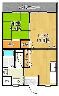 グリーンハウス松尾【3階】の間取り