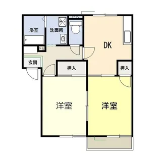 サンモールSRA【2階】の間取り