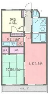 マルベリー平塚【5階】の間取り