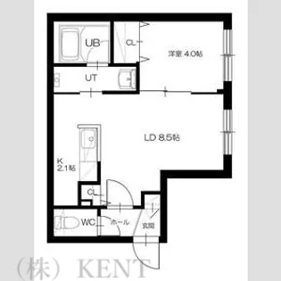 S-RESIDENCE桑園EAST【4階】の間取り