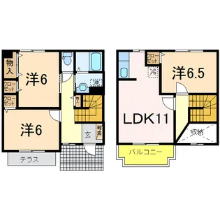 スペイサイドの間取り