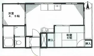 マンションベアーズ【1階】の間取り