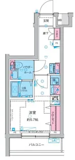 GENOVIA妙典【2階】の間取り
