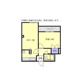 ヴィラN1【2階】の間取り