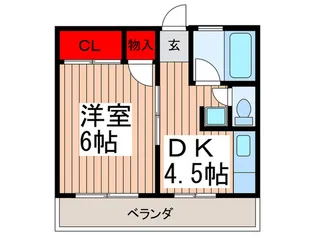 コ-ポ大沼【2階】の間取り