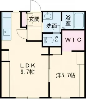 アーデンハイツ【1階】の間取り