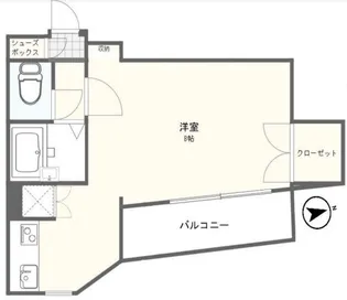 パレ・ホームズ高井戸【3階】の間取り
