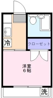 ケーアイハイツ【2階】の間取り