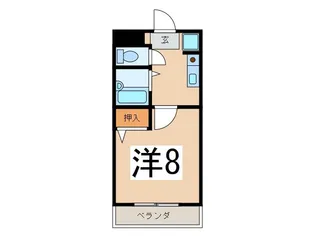 フレグランス萩原【2階】の間取り