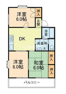 グレイス益城【1階】の間取り