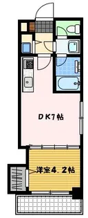 クラリス魚の町【7階】の間取り