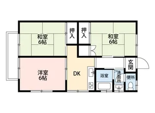 青葉ハイツ【2階】の間取り