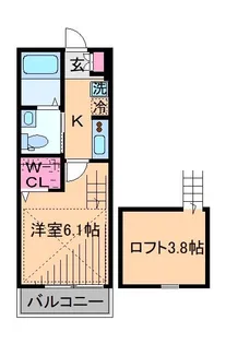 神奈川県横浜市港北区日吉本町2【アパート】の間取り