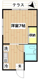 神奈川県川崎市高津区久地1【マンション】の間取り