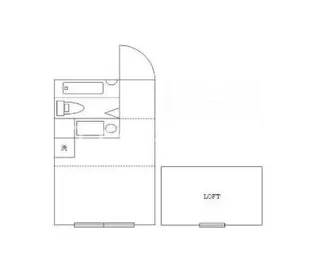 東京都杉並区堀ノ内3【アパート】の間取り