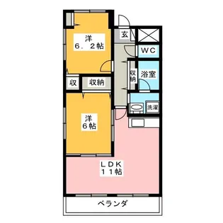 DOMUS【1階】の間取り