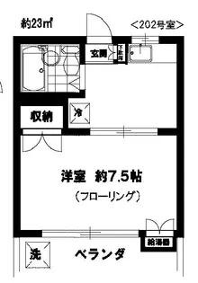 東京都八王子市台町1【アパート】の間取り