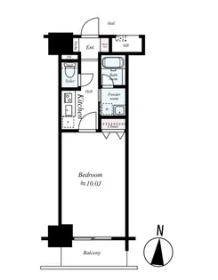 大阪府大阪市淀川区宮原4【マンション】の間取り