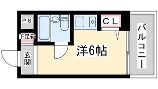 十信前ミールズ【7階】の間取り