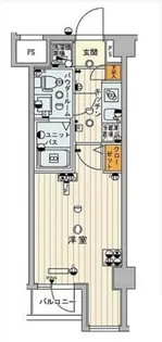 スカイコート神楽坂参番館【2階】の間取り