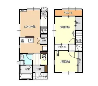 ファイン熊野の間取り