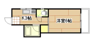 ラ・ヴィJK【2階】の間取り