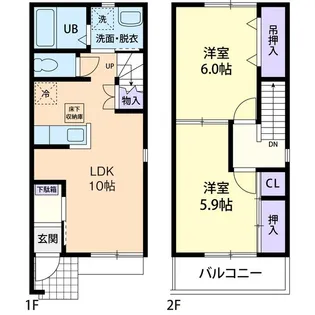 cherry blossomの間取り