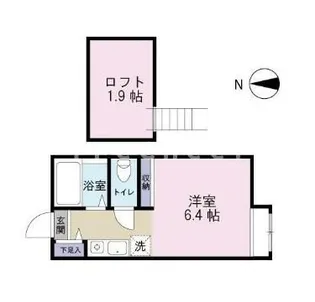 東京都狛江市元和泉1【アパート】の間取り
