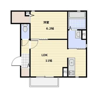 埼玉県川口市大字辻【アパート】の間取り