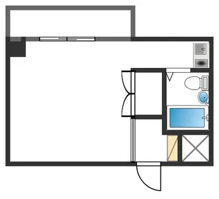 ミュゼ大蔵谷【4階】の間取り