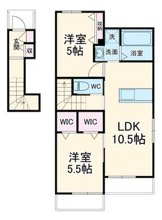 Fonderia【2階】の間取り