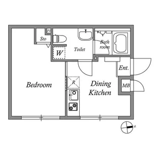 東京都杉並区和泉4【マンション】の間取り
