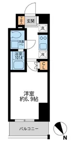 アーデン門前仲町【2階】の間取り