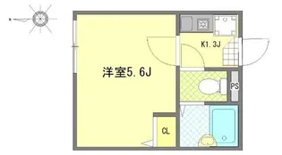 Well-being江北【2階】の間取り