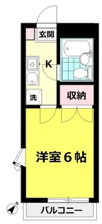 コーポラス久保【2階】の間取り