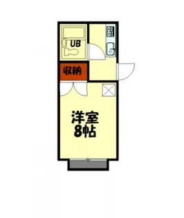 広島県広島市東区牛田本町4【アパート】の間取り