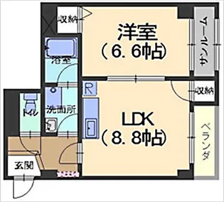 マロニエ・コリーヌ【3階】の間取り